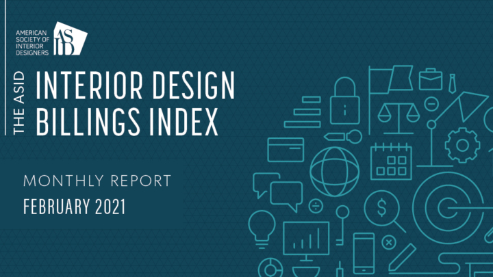 ASID Interior Design Billings Index (IDBI) - February 2021
