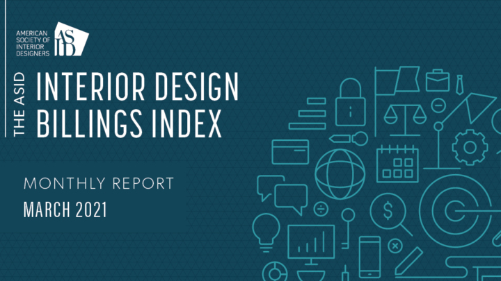 ASID Interior Design Billings Index (IDBI) - March 2021