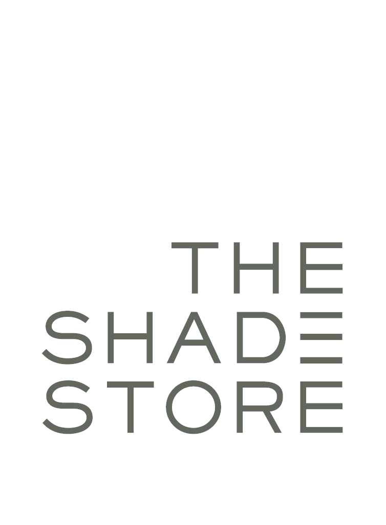The Shade Store black and white logo