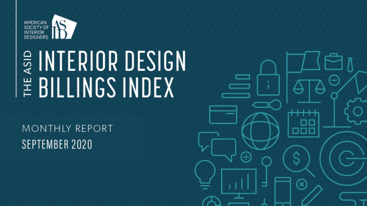 ASID Interior Design Billings Index (IDBI) - September 2020