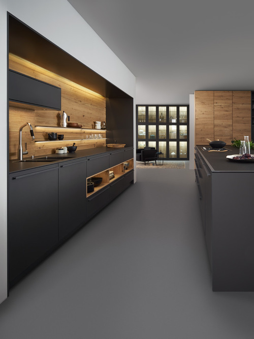 European Contemporary Kitchen Design in Luxury Mountain Homes - Jackson, WY